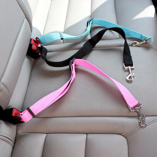 Adjustable Dog Car Seat Belt - Sunny Dog Deals